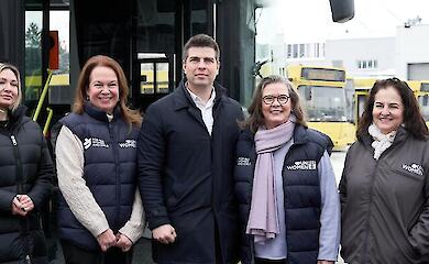 Жінки за кермом міського транспорту: ООН Жінки з візитом у Києві