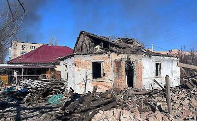 Російський авіаудар по Слов’янську: загинули двоє людей, 16 — поранені