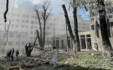 8 липня 2024 року - пряме попадання російської ракети по дитячій лікарні Охматдит у Києві, де загинули люди