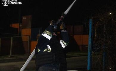 Постраждав порт і склади під Одесою через удар РФ