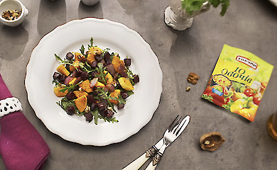 Які теплі пісні салати готують із буряка та гарбуза в період посту?