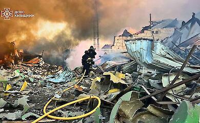 Унаслідок обстрілу на Обухівщині пошкоджено газопровід