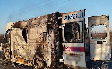 Російський обстріл на Харківщині: загинули двоє працівників &laquo;швидкої&raquo;, ще один поранений