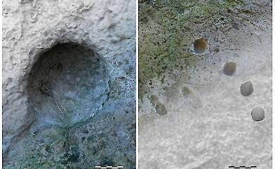 отвори в стінах Помпей від обстрілу