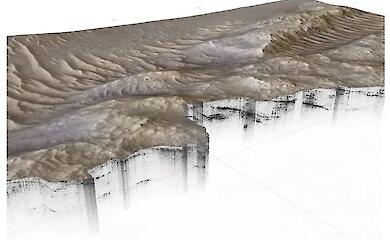 схема підповерхневих шарів Марса