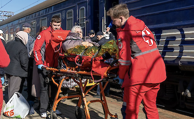 Эвакуация с прифронтовых территорий