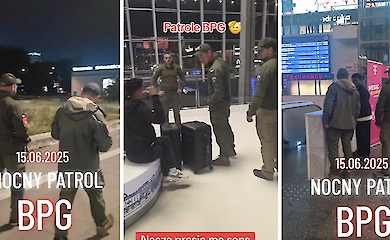 Польские националисты якобы патрулируют вокзал, Варшава 15 июня 2026 года