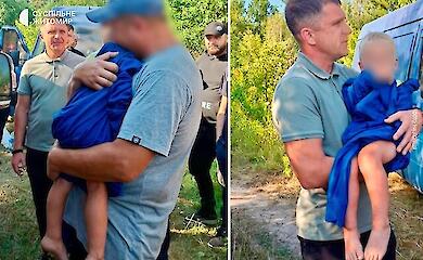 Сотні людей всю ніч прочісували ліс на Житомирщині у пошуках маленького хлопчика