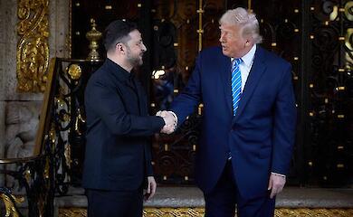 Владимир Зеленский и Дональд Трамп