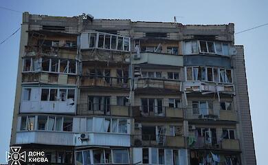 Росія вночі здійснила масовану атаку на Київ: 12 осіб загинули, 33 отримали поранення