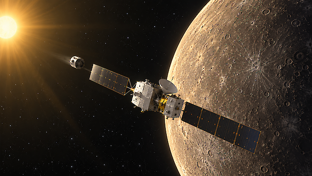 Два апарати BepiColombo розпочали фінальне зближення з Меркурієм