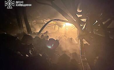 Последствия одной из многочисленных атак России на Киевщине. 13 сентября 2026 года