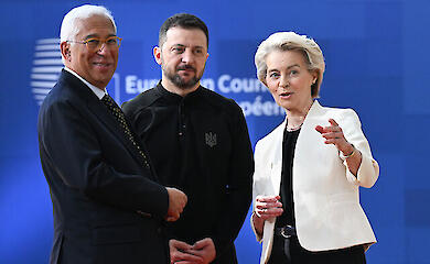 Антоніо Кошту, Володимир Зеленський, Урсула фон дер Ляєн