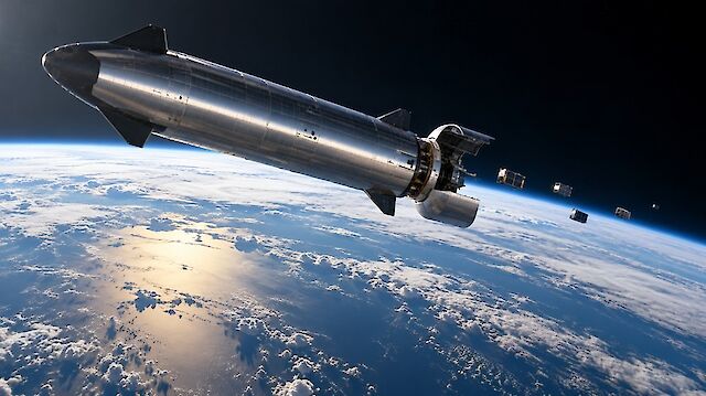 Starship уперше вийшов на орбіту, але вибухнув після посадки в Тихому океані