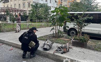 Обломки российского дрона, Киев, 2 октября 2026 года