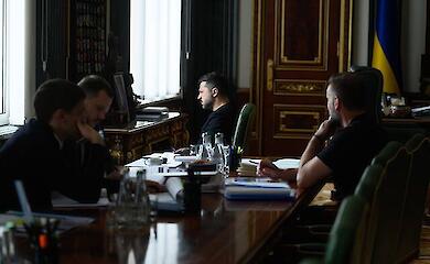 У центрі &mdash; Володимир Зеленський