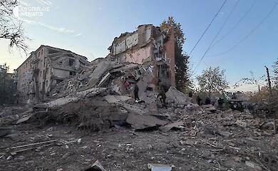 Россия уничтожила ракетой жилой дом в Прилуках, 7 октября 2026 года
