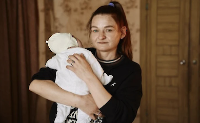Ольга потеряла мужа и троих детей, а через месяц родила дочь