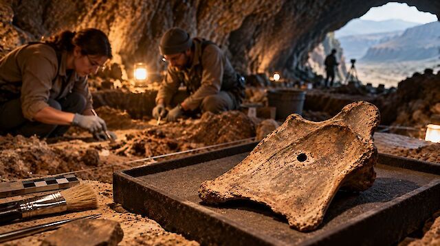 Убивство віком 75 тисяч років? Неандертальця могли пронизати списом
