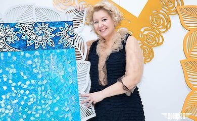 Завершилася виставка &laquo;Аурум&raquo; української художниці Оксани Фурса