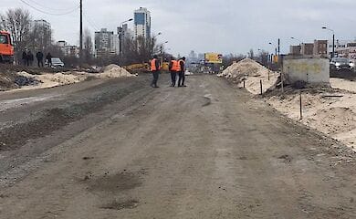 Коли в столиці відкриють розв'язку на Богатирській