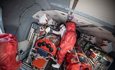 Вертолет будут использовать для перевозки зараженных COVID-19