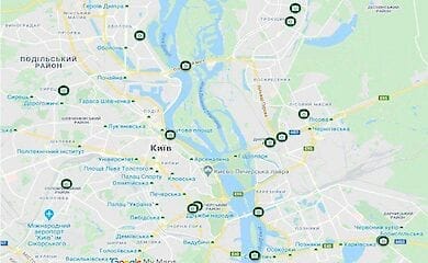 В Киеве начали работать первые камеры автофиксации нарушений ПДД (адреса)