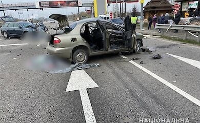 В ДТП на Обуховской трассе погибли два человека