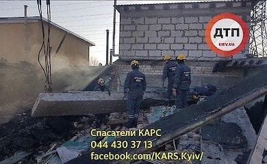 В столичном гаражном кооперативе прогремел взрыв