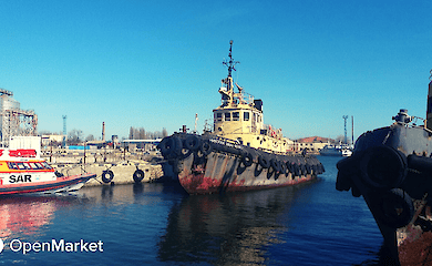 СЕТАМ продает арестованный буксир "Николай Иванченко" из-за долгов по зарплате